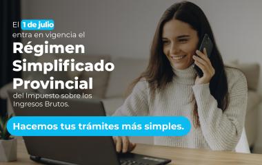 INICIA EL “RÉGIMEN SIMPLIFICADO PROVINCIAL” PARA PEQUEÑOS CONTRIBUYENTES