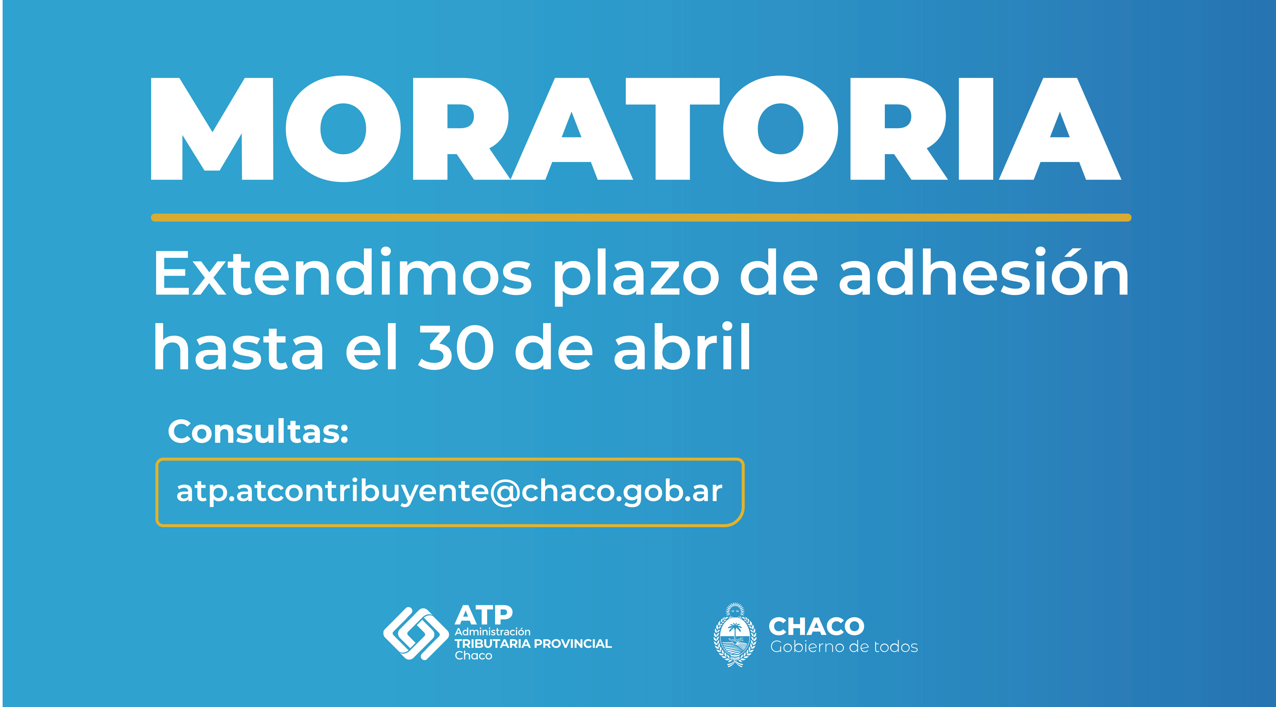 ATP INFORMA LA EXTENSIÓN DEL PLAZO PARA ADHESIÓN A LA MORATORIA