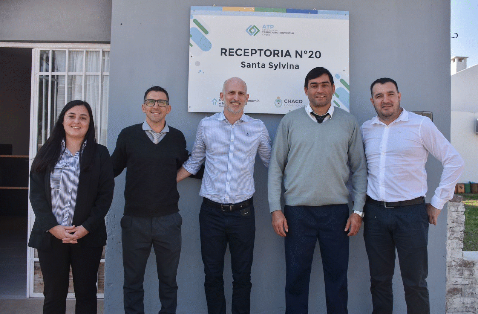 EL ADMINISTRADOR GENERAL DANILO GUALTIERI ESTE VIERNES VISITÓ LAS RECEPTORÍAS DE SANTA SYLVINA Y CORONEL DU GRATY.